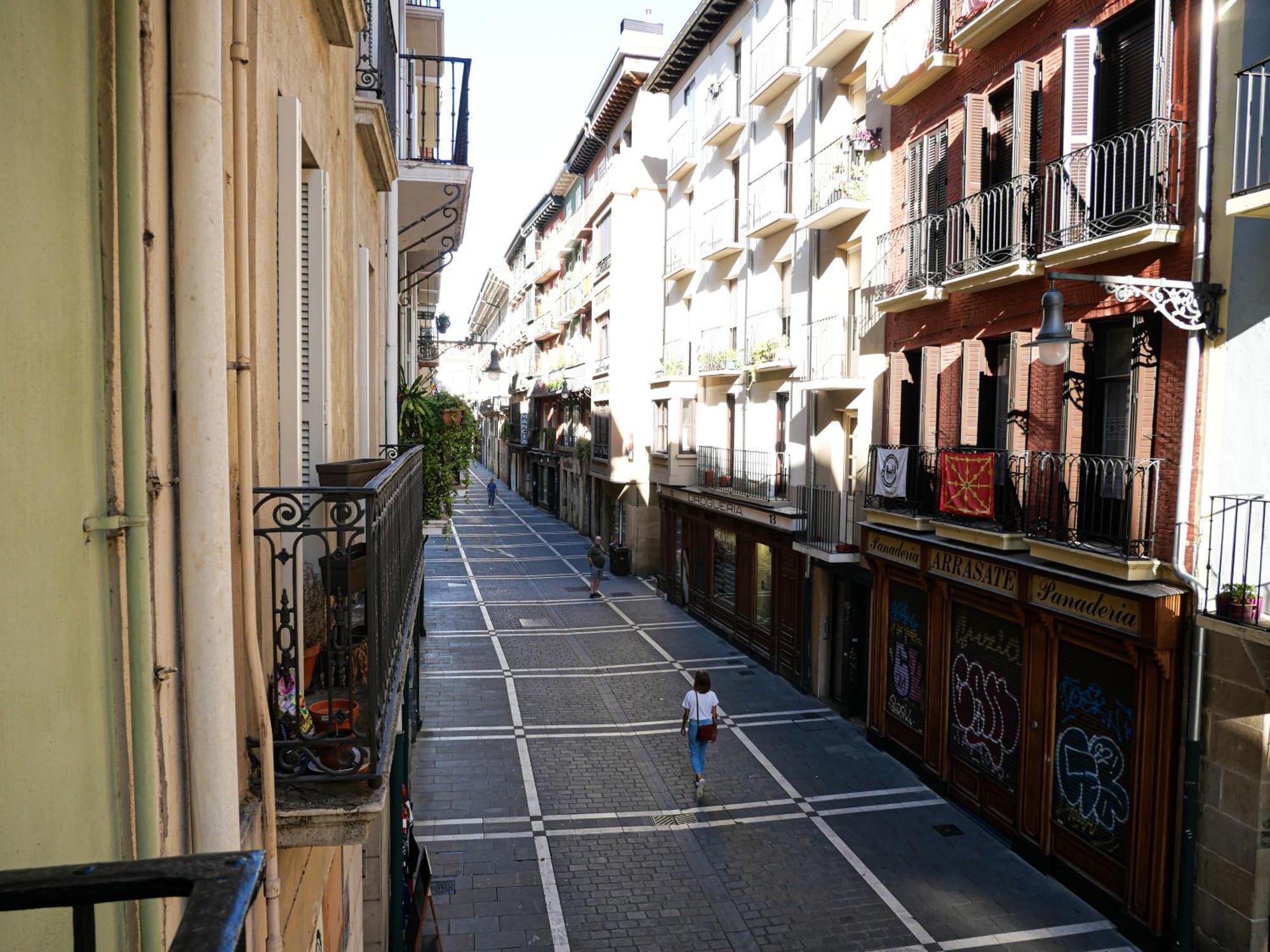 Espacioso Apartamento En El Centro De Pamplona Esterno foto