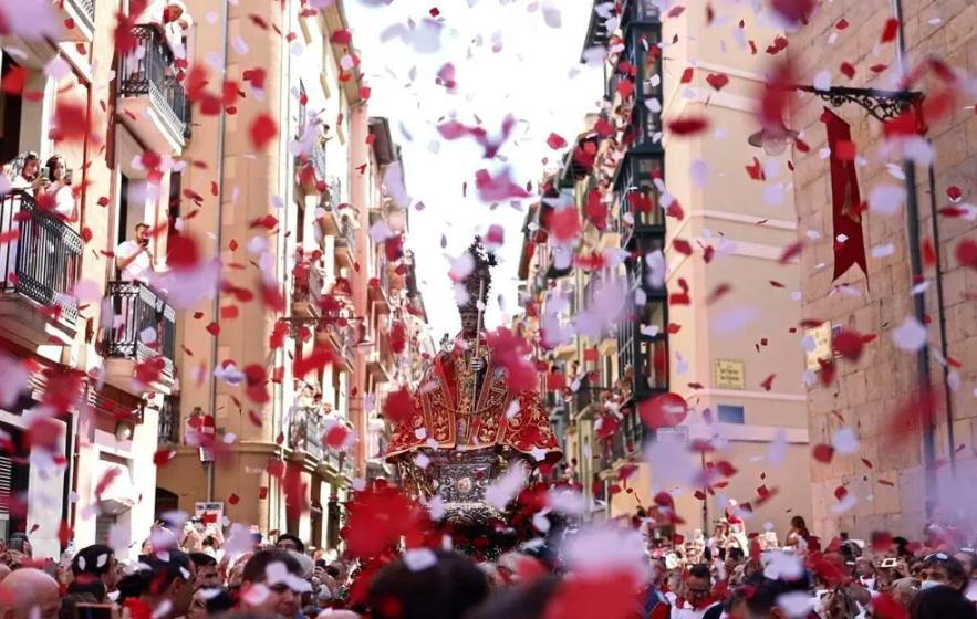 Espacioso Apartamento En El Centro De Pamplona Esterno foto